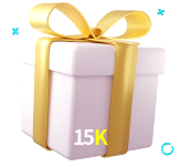 Receba seus bônus de boas-vindas no 15K