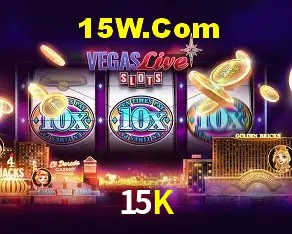 Tela de boas-vindas e lobby de jogos do aplicativo 15K